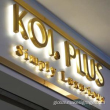 Backlit LED Channel Letter Backlit Led Letter Sign Supplier
